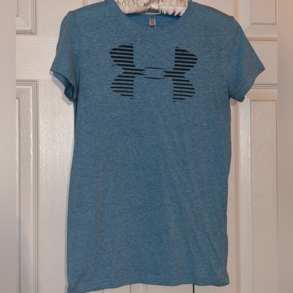 Under Armour Tops - Under Armour Blue Short Sleeve Tee